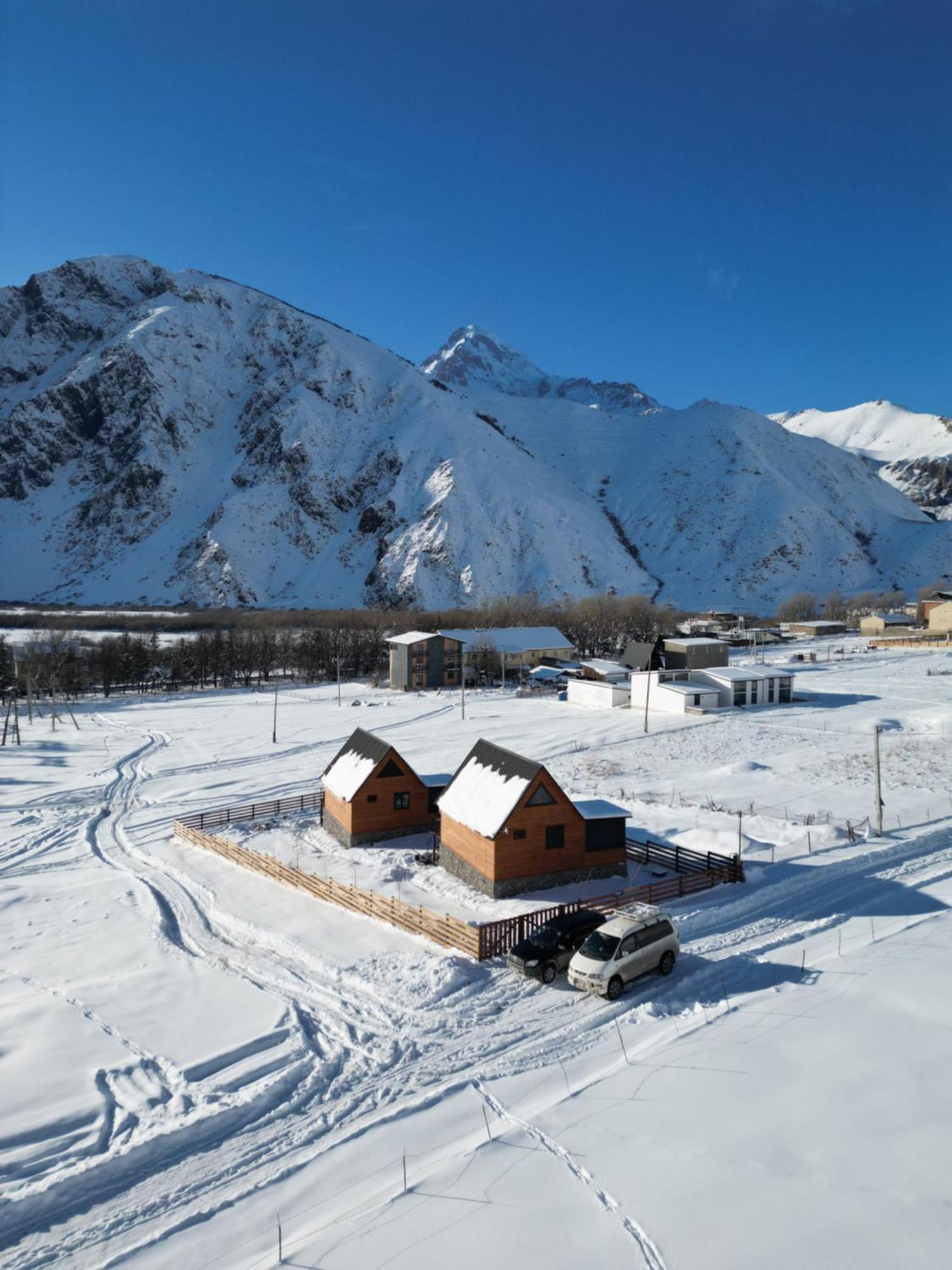 Traveler'S Cottages In Kazbegi Exterior photo